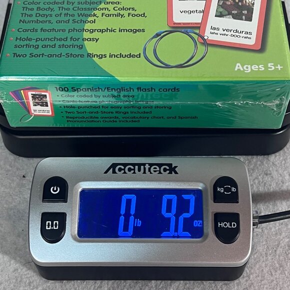 Spanish In A Flash Set 1 with 100 Flashcards Ages 5+ Edupress For Teachers NEW - Picture 9 of 9